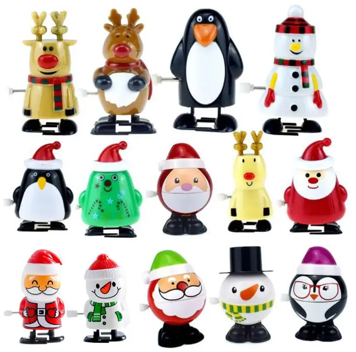 Wind-up winding walking Santa Claus Elk Penguin Snowman clockwork toy Christmas gift SN1542 
Wind-up winding walking Santa Claus Elk Penguin Snowman clockwork toy Christmas gift SN1542