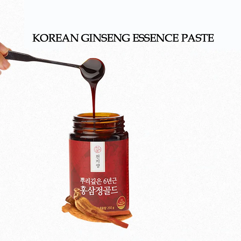 Korean Ginseng 6-year-old Red Ginseng Concentrate Ginseng paste 250g* 1 bottle/box
Korean Ginseng 6-year-old Red Ginseng Concentrate Ginseng paste 250g* 1 bottle/box