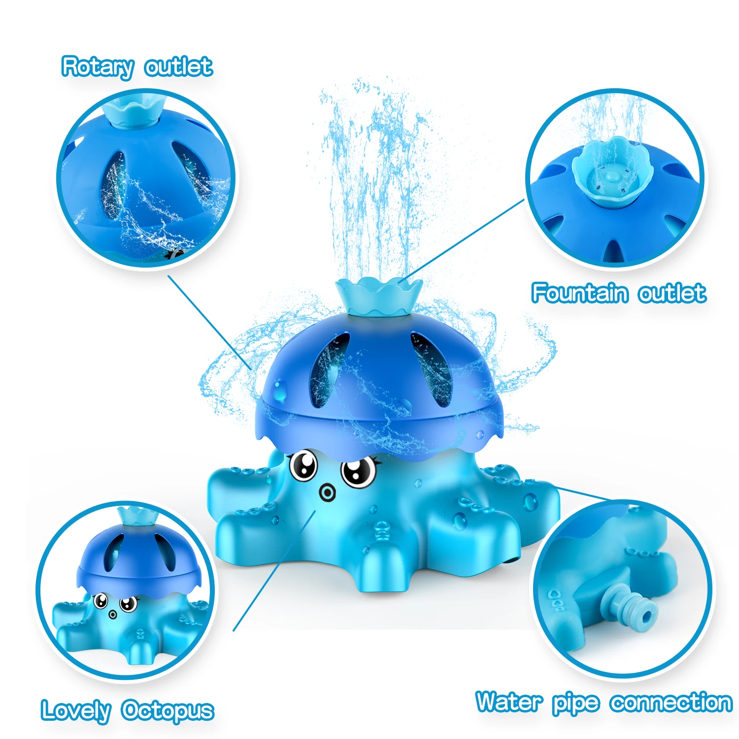 Garden Sprinkler Splash 360Degree Water Splash Kids Toys Summer Cool children Bath Shower park Lawn Baby Squirting Water Games
Garden Sprinkler Splash 360Degree Water Splash Kids Toys Summer Cool children Bath Shower park Lawn Baby Squirting Water Games