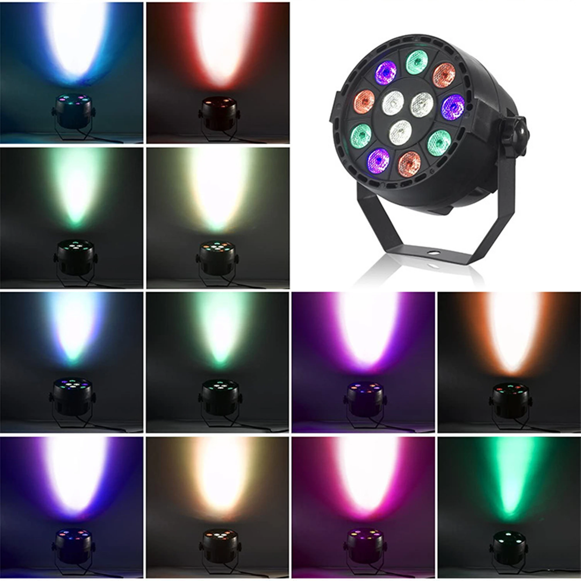 Mini 12×3 small par lights stage lighting fixtures suitable for disco music parties, family gatherings and other places
Mini 12×3 small par lights stage lighting fixtures suitable for disco music parties, family gatherings and other places