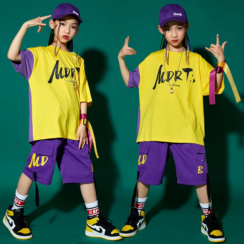 New Girls Loose Short Sleeve Hooidle Tops Shorts Hip Hop Dance Clothing Children Jazz Modern Dance Costumes Rave Clothes DN8381
New Girls Loose Short Sleeve Hooidle Tops Shorts Hip Hop Dance Clothing Children Jazz Modern Dance Costumes Rave Clothes DN8381