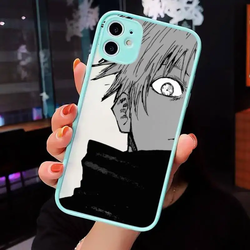Jujutsu Kaisen Anime Gojo Satoru Phone Cases matte transparent For iphone 7 8 11 12 plus mini x xs xr pro max cover
Jujutsu Kaisen Anime Gojo Satoru Phone Cases matte transparent For iphone 7 8 11 12 plus mini x xs xr pro max cover