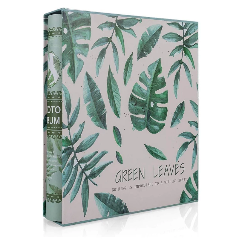 Hot Art Photo Album Slip in Case with 200 Pockets 6 X 4 Inch - Family Friends Memories Picture Photograph Albums Book - Green Le 
Hot Art Photo Album Slip in Case with 200 Pockets 6 X 4 Inch - Family Friends Memories Picture Photograph Albums Book - Green Le