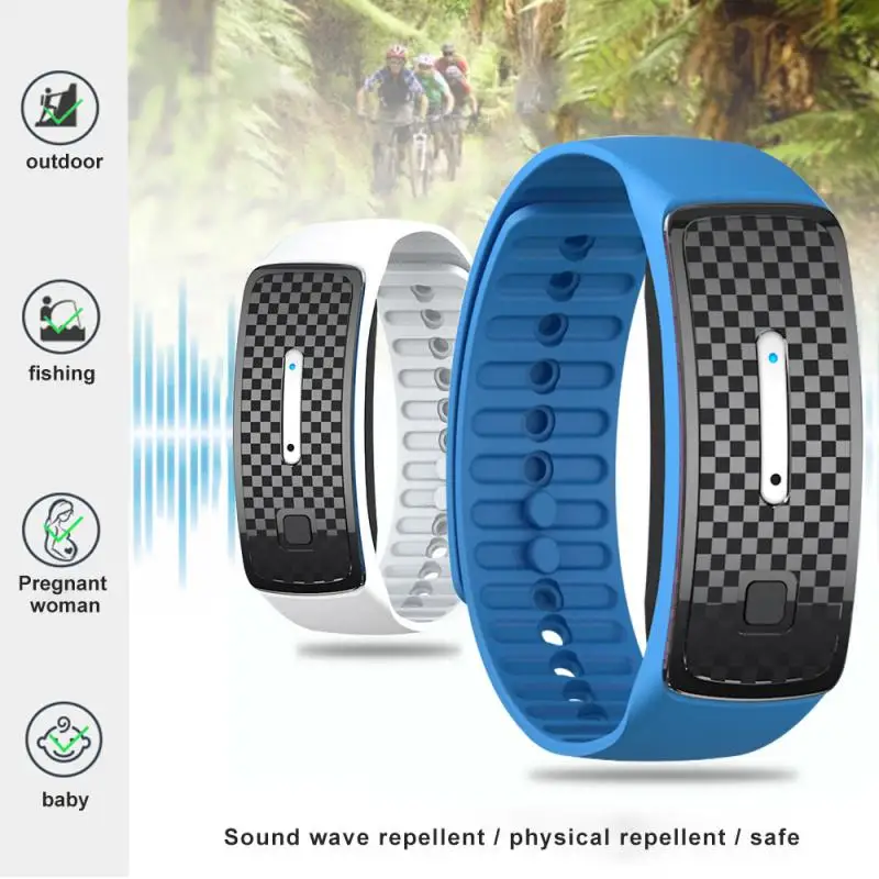 4 Colors Ultrasonic Mosquito Repellent Bracelet Kids Waterproof Pest Insect Drive Anti Mosquito Wristband Outdoor Mosquito Watch
4 Colors Ultrasonic Mosquito Repellent Bracelet Kids Waterproof Pest Insect Drive Anti Mosquito Wristband Outdoor Mosquito Watch