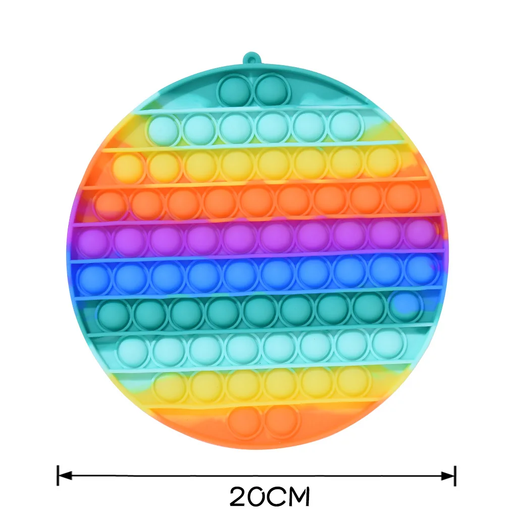 Big Size Funny Push Pop Bubble Fidget Toy Antistress Toys For Adult Children Game Sensory Toy Squishy Decompression Toy
Big Size Funny Push Pop Bubble Fidget Toy Antistress Toys For Adult Children Game Sensory Toy Squishy Decompression Toy