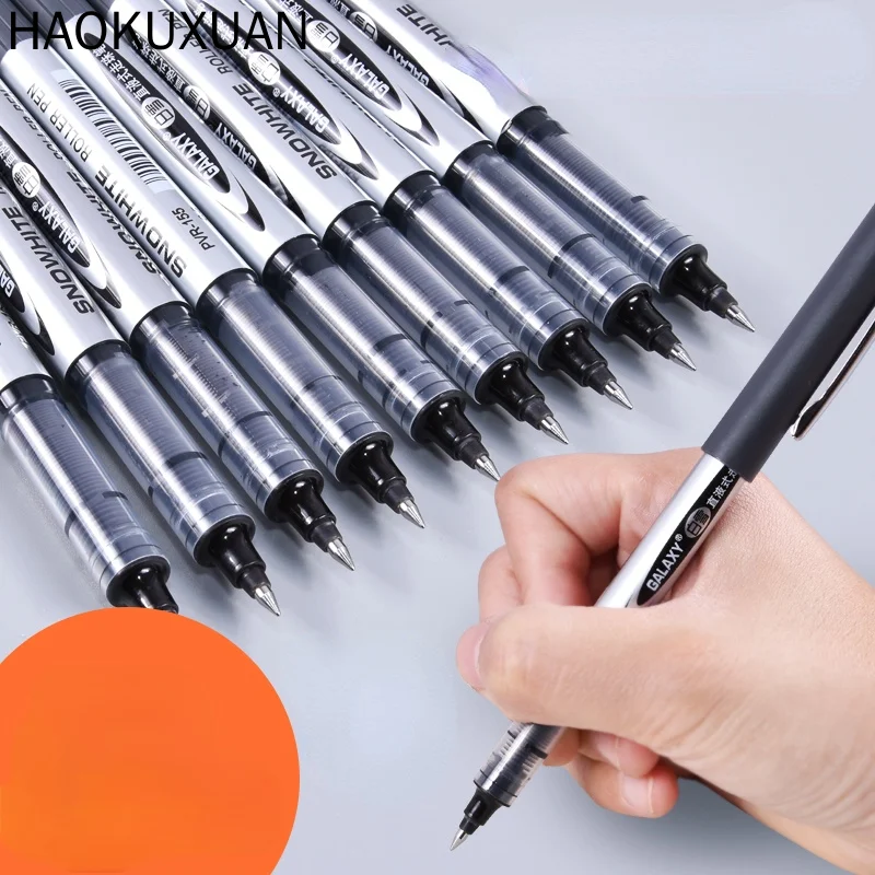 2022 pencil New straight liquid needle tube ball pen black test pen for students carbon signature neutral water 4pcs 
2022 pencil New straight liquid needle tube ball pen black test pen for students carbon signature neutral water 4pcs