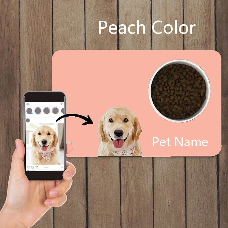 Custom Name picture Non-slip Dog Placemat Waterproof Puppy Gift Personalized Dog Mat Cat Mat Drinking Feeding Pet Placemat
Custom Name picture Non-slip Dog Placemat Waterproof Puppy Gift Personalized Dog Mat Cat Mat Drinking Feeding Pet Placemat