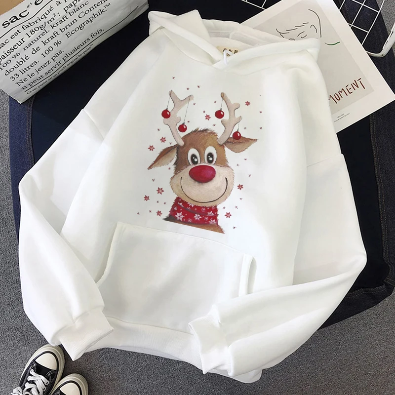 Kawaii Elk Christmas Clothes Hoodies Women Fashion Print Pullover Long Sleeve Casual Sweatshirt Female Harajuku Oversize Hoodie
Kawaii Elk Christmas Clothes Hoodies Women Fashion Print Pullover Long Sleeve Casual Sweatshirt Female Harajuku Oversize Hoodie