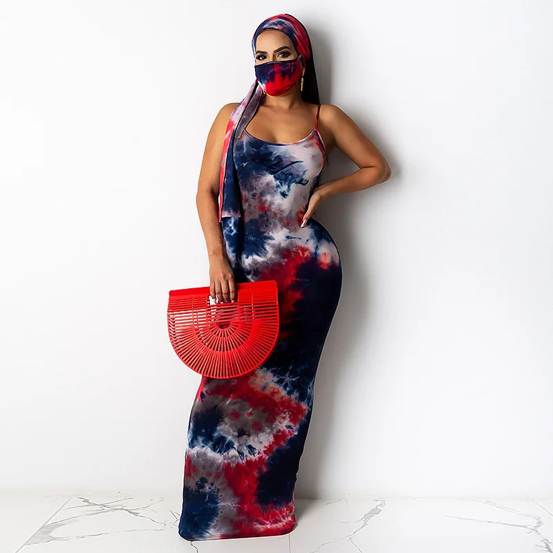 Tie Dyed Sexy Dress Belt Vest Strap Elegant Commuter Halter Traf Long Skirt Club Sheath Sashes O-Neck French Clothes Women
Tie Dyed Sexy Dress Belt Vest Strap Elegant Commuter Halter Traf Long Skirt Club Sheath Sashes O-Neck French Clothes Women