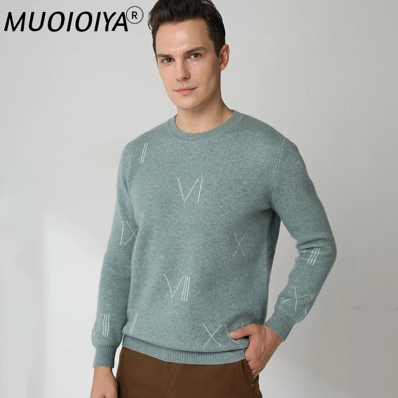 2022 New Fashion 100% Goat Cashmere Knitting Sweaters Men Pullovers For Winter O-Neck Thicker Soft Tops
2022 New Fashion 100% Goat Cashmere Knitting Sweaters Men Pullovers For Winter O-Neck Thicker Soft Tops
