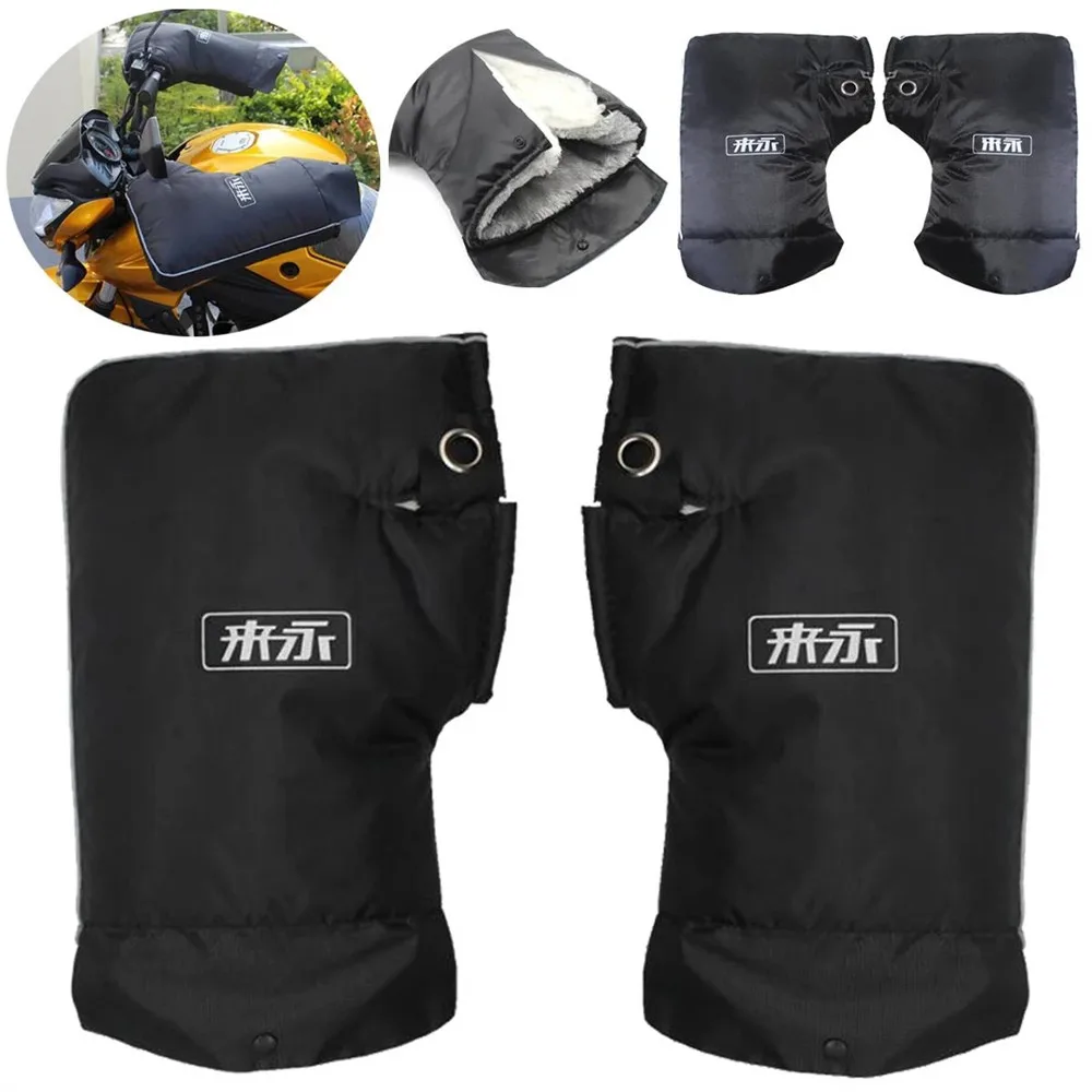 2X Motorcycle Handlebar Muffs Fleece Gloves Waterproof Motorbike /Bike Hand Muff High-quality Thick Warm Cover
2X Motorcycle Handlebar Muffs Fleece Gloves Waterproof Motorbike /Bike Hand Muff High-quality Thick Warm Cover
