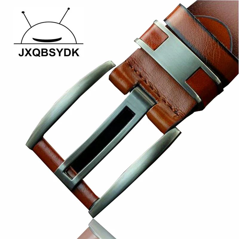 Ремень JXQBSYDK мужской, роскошный брендовый Дизайнерский Модный кожаный пояс с классической пряжкой в стиле ретро
Ремень JXQBSYDK мужской, роскошный брендовый Дизайнерский Модный кожаный пояс с классической пряжкой в стиле ретро