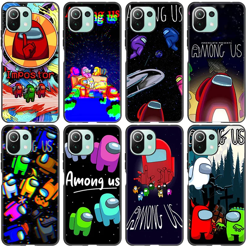 AmongUs Game Phone Case For Xiaomi Mi POCO X3 NFC F3 GT M3 11i 11 Ultra 10T Pro A2 11 Lite Redmi K40 K20 7 7A Black Soft Cover
AmongUs Game Phone Case For Xiaomi Mi POCO X3 NFC F3 GT M3 11i 11 Ultra 10T Pro A2 11 Lite Redmi K40 K20 7 7A Black Soft Cover
