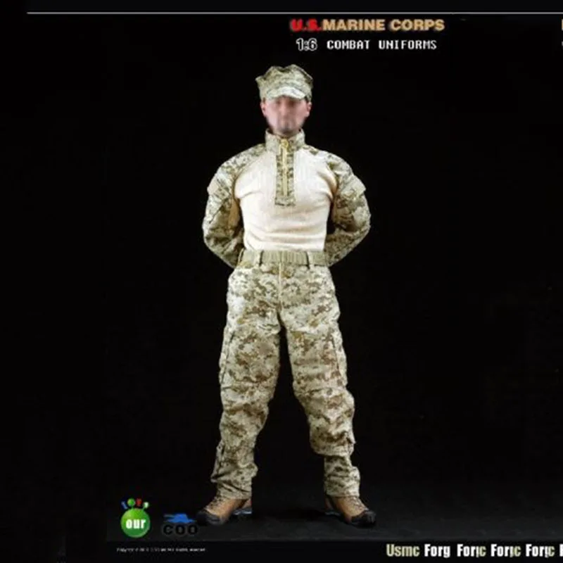 COOMODEL 1/6 USMC Combat Uniform US Male Soldier Desert Camouflage Clothing Fit 12'' Action Figure Body Dolls
COOMODEL 1/6 USMC Combat Uniform US Male Soldier Desert Camouflage Clothing Fit 12'' Action Figure Body Dolls