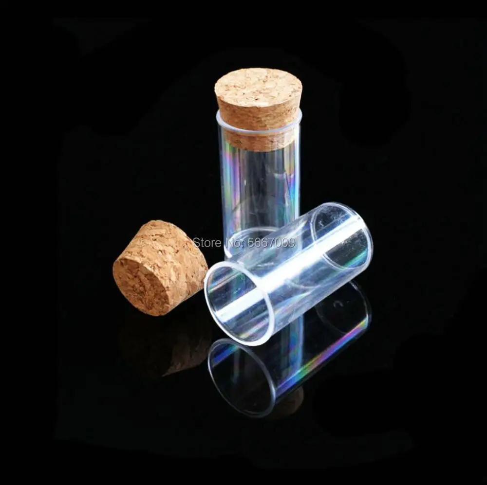 50pcs/lot 24x45mm Lab Flat Bottom Plastic Test Tubes Sample cup packing tube With cork stopper
50pcs/lot 24x45mm Lab Flat Bottom Plastic Test Tubes Sample cup packing tube With cork stopper