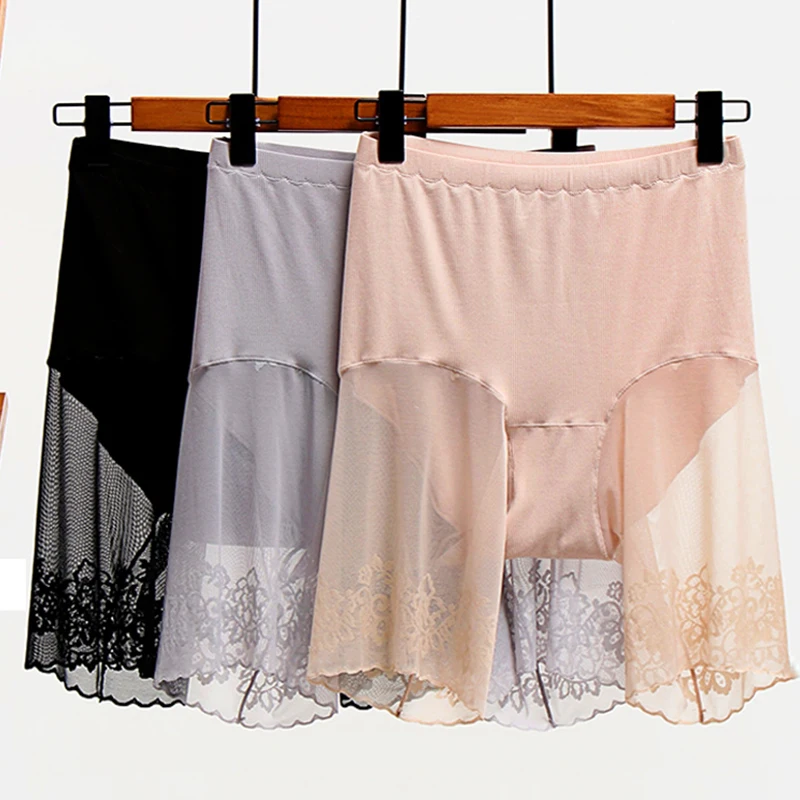 Plus Size Shorts Under Skirt Sexy Lace Anti Chafing Thigh Safety Shorts Ladies Pants Underwear Large Size Safety Pants Women
Plus Size Shorts Under Skirt Sexy Lace Anti Chafing Thigh Safety Shorts Ladies Pants Underwear Large Size Safety Pants Women