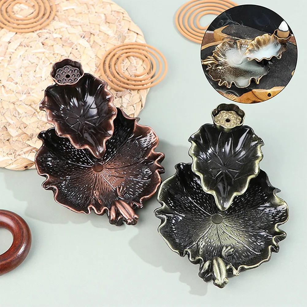 Leaf Tower Incense Ceramic Burner Fragrance Holder Backflow Censer Creative Aromatherapy Smoke Buddhist Home Aromatherapy Gift
Leaf Tower Incense Ceramic Burner Fragrance Holder Backflow Censer Creative Aromatherapy Smoke Buddhist Home Aromatherapy Gift