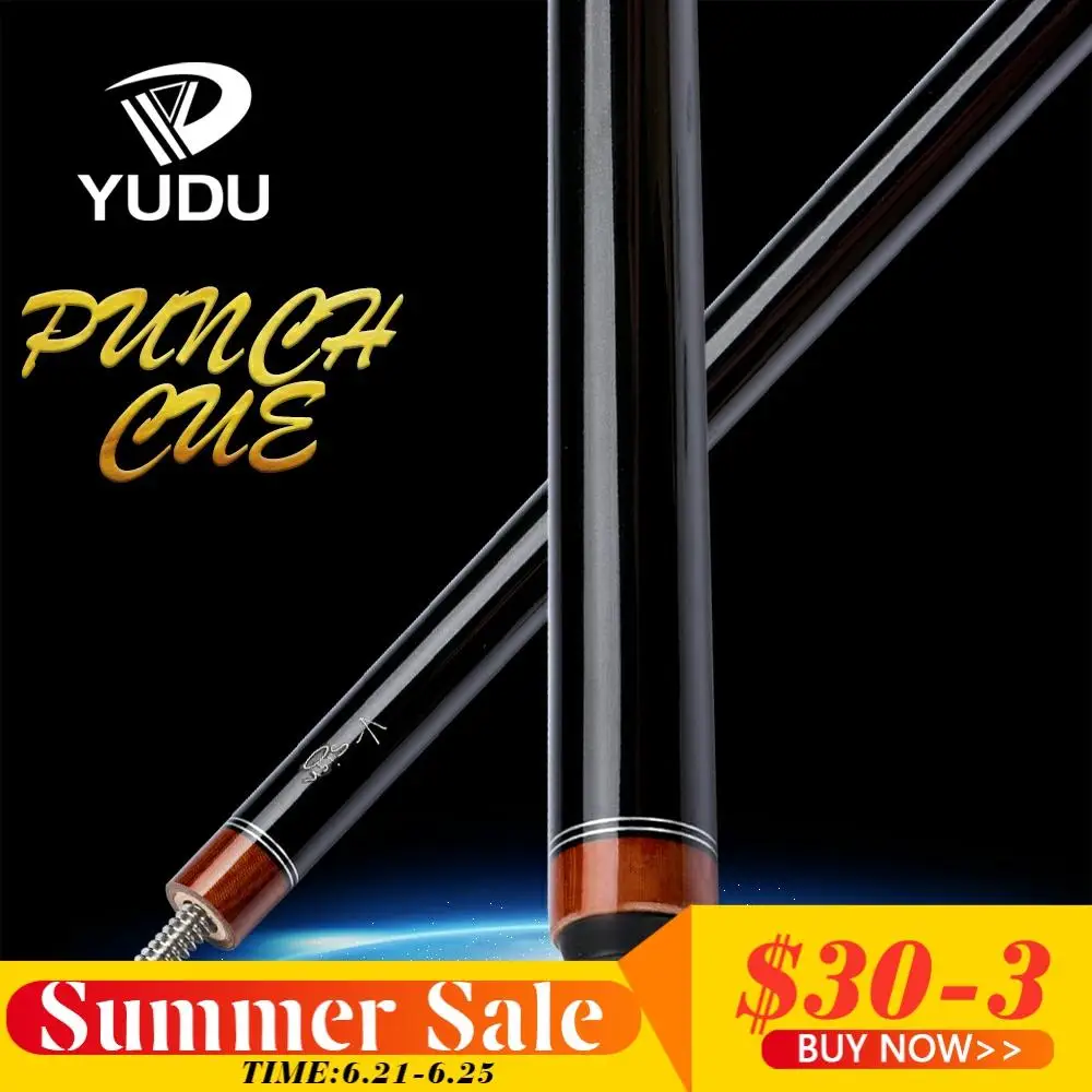 YUDU S2 Punch Cue 14mm Bakelite Tip With Joint Protector Selected Maple Shaft Professional Billiard Cue 2 Pieces Break Cues 2019
YUDU S2 Punch Cue 14mm Bakelite Tip With Joint Protector Selected Maple Shaft Professional Billiard Cue 2 Pieces Break Cues 2019