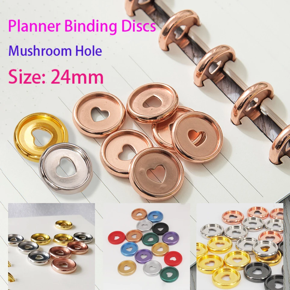 12pcs 24mm Plastic Mushroom Rings Binding Discs Planner Discs Binder Rings for Notebook Discs Binding Supplies Office Supplies
12pcs 24mm Plastic Mushroom Rings Binding Discs Planner Discs Binder Rings for Notebook Discs Binding Supplies Office Supplies