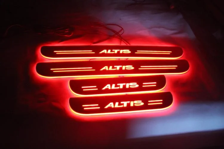 Express delivery led door sill plate strip welcome light threshold guard protectors for toyota corolla altis
Express delivery led door sill plate strip welcome light threshold guard protectors for toyota corolla altis