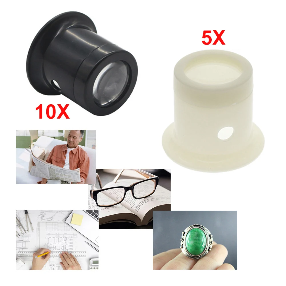 Monocular Magnifying Glass 5X/10X Portable Lens Jeweler Watch Repair Magnifier Tool Eye Magnifier Len Repair Kit Tool Accessory
Monocular Magnifying Glass 5X/10X Portable Lens Jeweler Watch Repair Magnifier Tool Eye Magnifier Len Repair Kit Tool Accessory