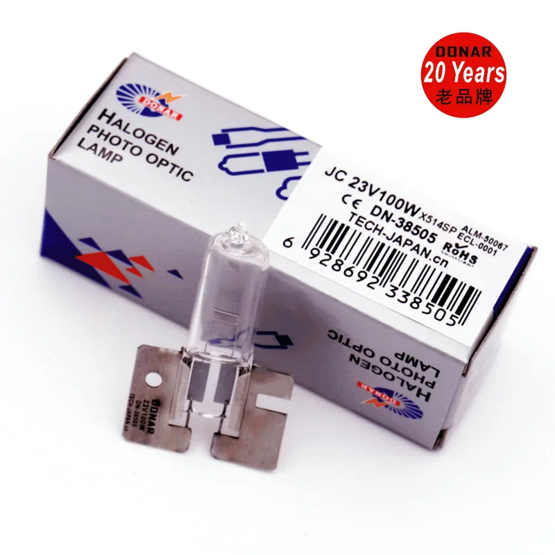 JC 23V-100W halogen lamp ECL-0001 Ma Kui Mai Ke Wei operating room shadowless bulb ALM 23V100W
JC 23V-100W halogen lamp ECL-0001 Ma Kui Mai Ke Wei operating room shadowless bulb ALM 23V100W