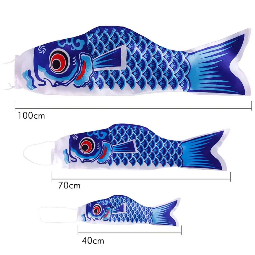 40/70/100 CM Japan Style Carp Wind Sock Flag Wind Chimes Hanging Decorations Yard Koinobori Hanging Decor #265902
40/70/100 CM Japan Style Carp Wind Sock Flag Wind Chimes Hanging Decorations Yard Koinobori Hanging Decor #265902