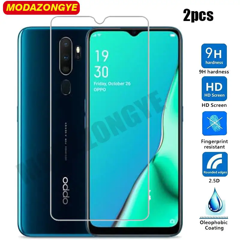 Закаленное стекло Oppo A9 2020 2 шт. Защита экрана для A 9 OppoA92020 CPH1939 стеклянная пленка |