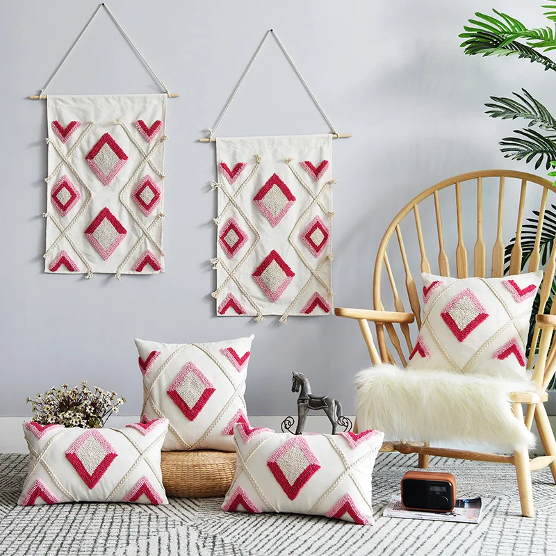 Tassel Tufted Hug Pillowcase 45X45/30X50cm Bohemian Hug Pillowcase Handmade for Living Room Bedroom Sofa Bed Home Decoration
Tassel Tufted Hug Pillowcase 45X45/30X50cm Bohemian Hug Pillowcase Handmade for Living Room Bedroom Sofa Bed Home Decoration