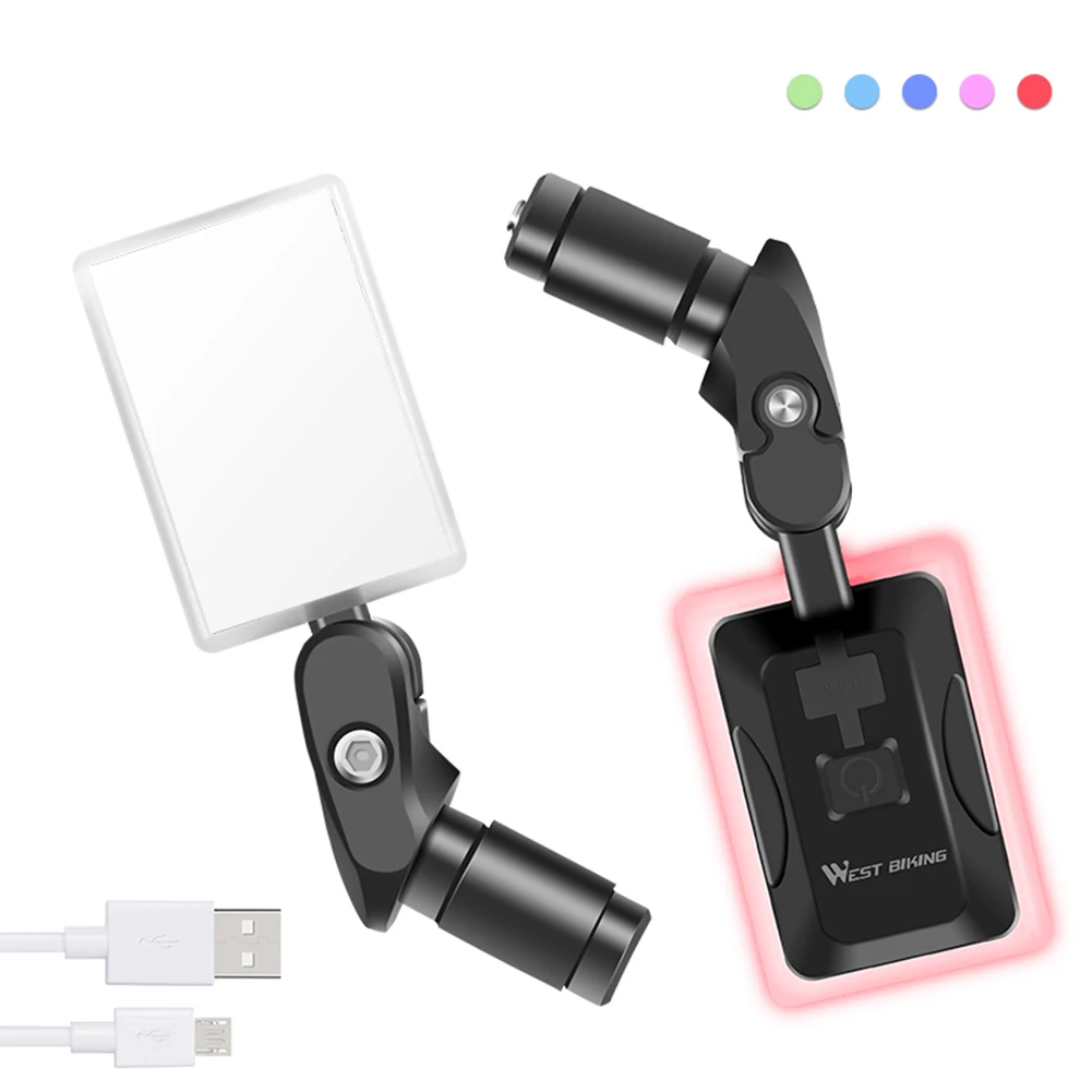 WEST BIKING Sight Reflector Adjustable Left Right Mirror MTB Mirror Mountain Bike Back Rear View Rearview Mirrors
WEST BIKING Sight Reflector Adjustable Left Right Mirror MTB Mirror Mountain Bike Back Rear View Rearview Mirrors