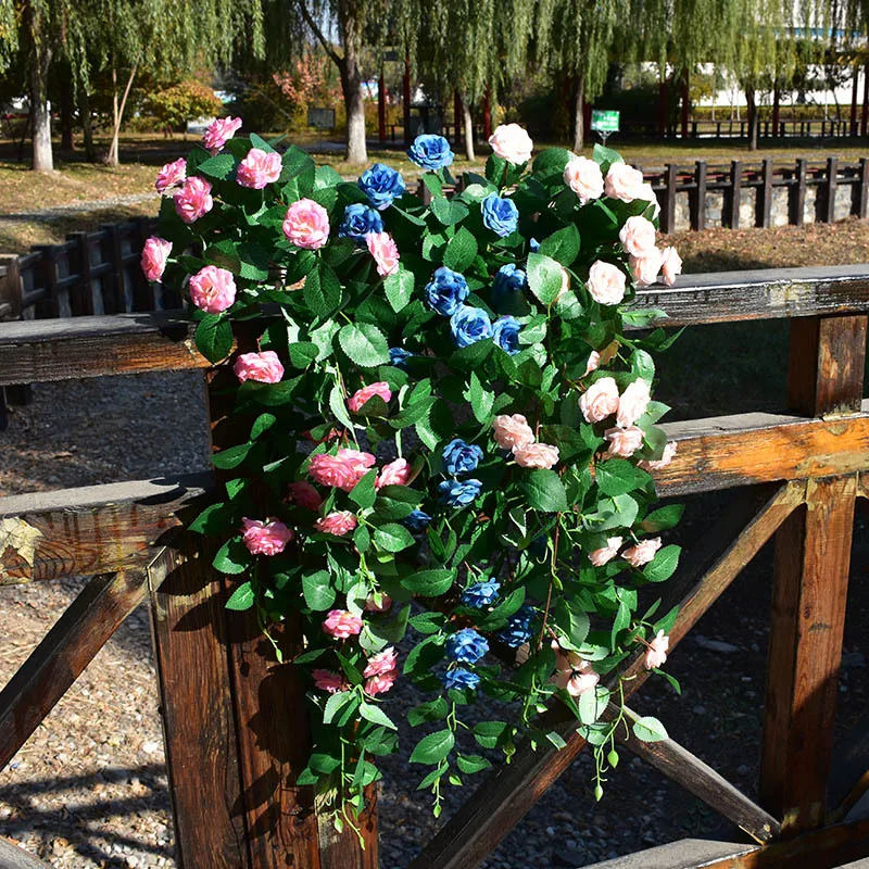 Artificial Flowers 90 Cm, Rose Vines, Hotel Lobby Wedding Wreaths, Home Balcony Courtyard Fences and Fake Plants Decoration DIY
Artificial Flowers 90 Cm, Rose Vines, Hotel Lobby Wedding Wreaths, Home Balcony Courtyard Fences and Fake Plants Decoration DIY