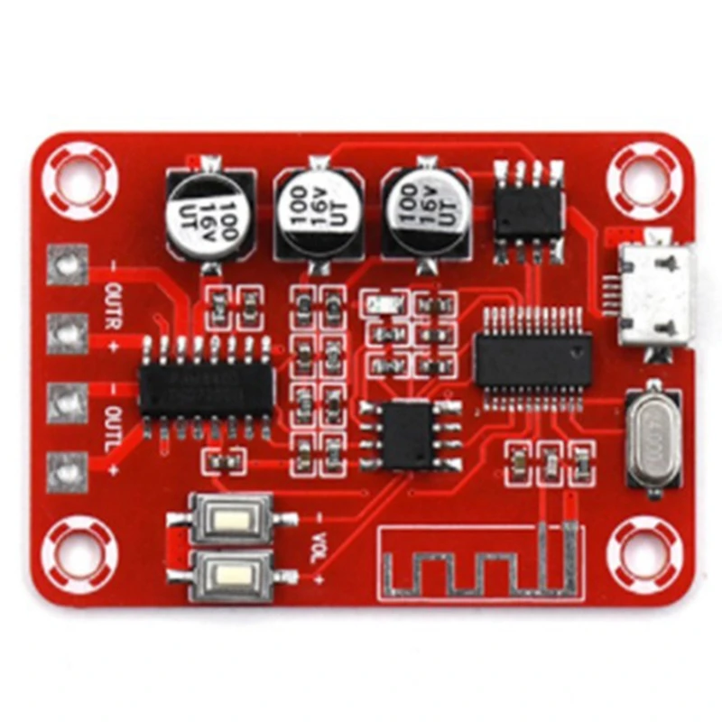 XH-A251 Bluetooth MP3 декодер модуль цифровой усилитель доска V4.2 5 Вт + 5 Вт DC 5V Аудио Приемник звука для Динамик
XH-A251 Bluetooth MP3 декодер модуль цифровой усилитель доска V4.2 5 Вт + 5 Вт DC 5V Аудио Приемник звука для Динамик
