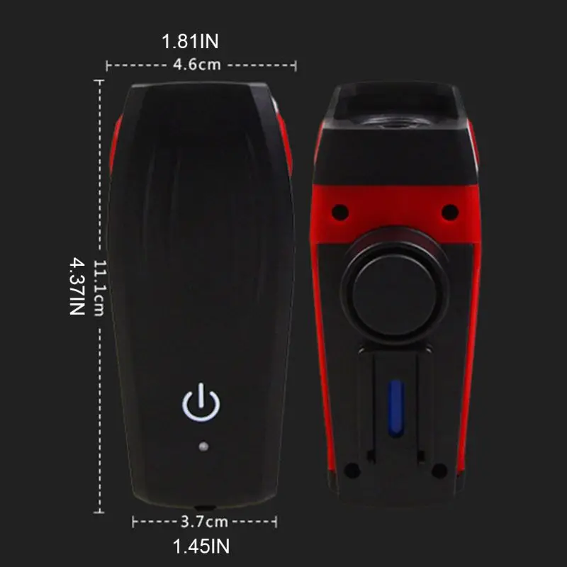 Bicycle Headlight Touch Horn Lights USB Rechargeable LED Safety Lamp Waterproof Road Mountain Bike Cycling Light Accessories
Bicycle Headlight Touch Horn Lights USB Rechargeable LED Safety Lamp Waterproof Road Mountain Bike Cycling Light Accessories