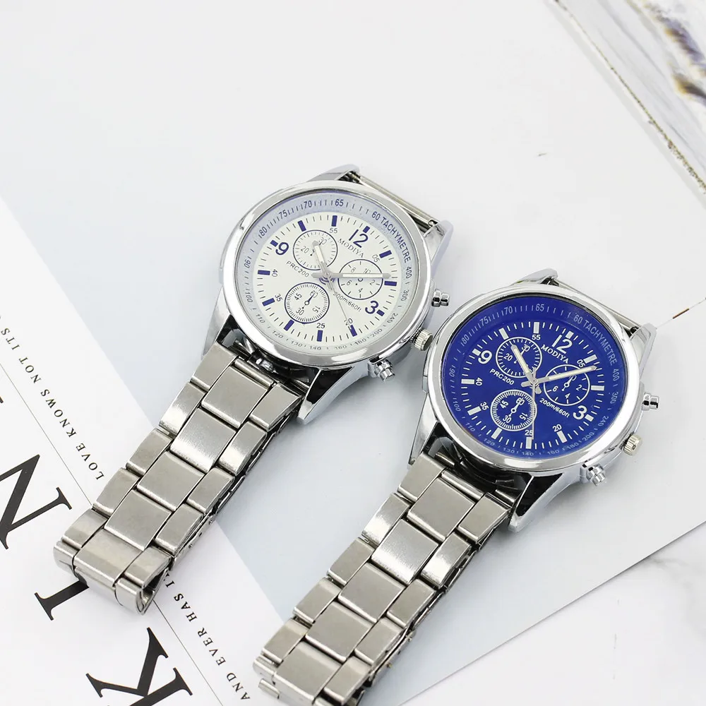 DISU Men's Watch 2019 TOP Men's Stainless steel sports quartz hour wrist analog steel belt watch is not waterproof 10.21
DISU Men's Watch 2019 TOP Men's Stainless steel sports quartz hour wrist analog steel belt watch is not waterproof 10.21