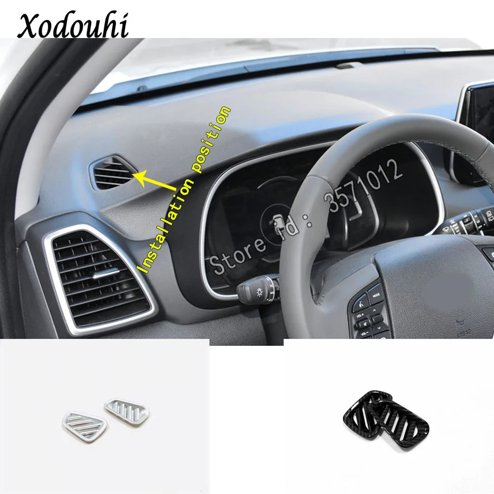 For Hyundai Tucson 2019 2020 Car Styling Cover Garnish Detector Trim Front Air Condition Outlet Vent Moulding Instruction 2pcs
For Hyundai Tucson 2019 2020 Car Styling Cover Garnish Detector Trim Front Air Condition Outlet Vent Moulding Instruction 2pcs