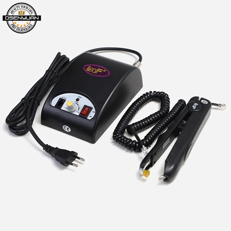 

6D cold fusion hair connector Newest LOOF Clod ultrasonic hair extension machine LCD hair fusion connector
