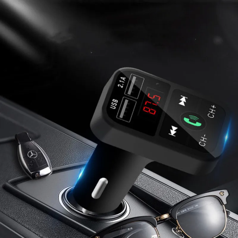 Car Bluetooth MP3 player Car Bluetooth receiver Hands-free mobile phone navigation call Dual USB fast charger
Car Bluetooth MP3 player Car Bluetooth receiver Hands-free mobile phone navigation call Dual USB fast charger