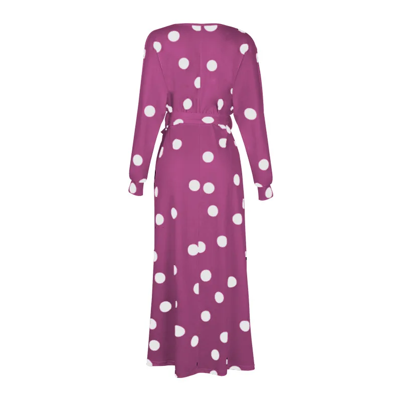 V Neck Dot Long Dress Strapless Off The Shoulder Lady Elegant Maxi Dresses Party Evening Summer Sexy Bodycon Casual Clothing
V Neck Dot Long Dress Strapless Off The Shoulder Lady Elegant Maxi Dresses Party Evening Summer Sexy Bodycon Casual Clothing
