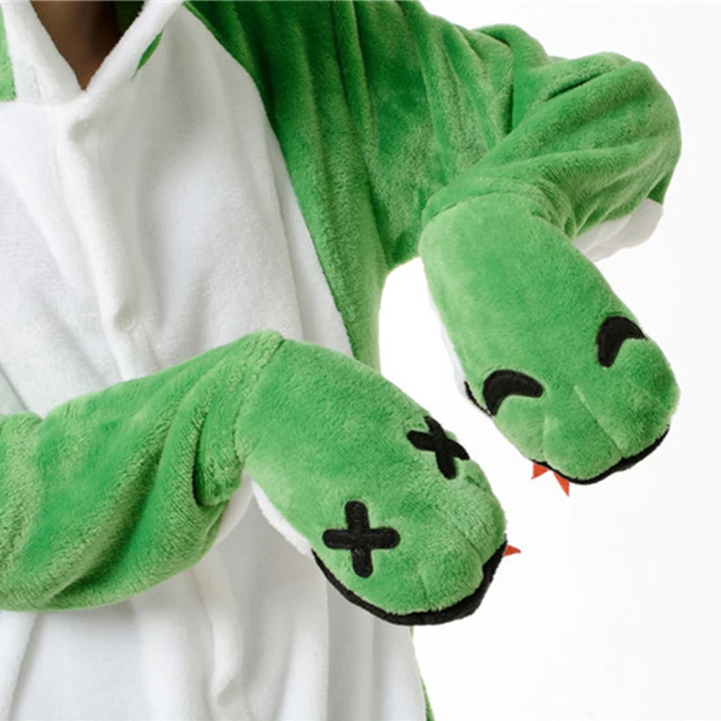 PXJYHCL Baby Green Snake Winter Cosplay Costume Girl Clothes Cute Sleepwear Hooded Climbing Pajamas Romper Baby Boy Clothing Set
PXJYHCL Baby Green Snake Winter Cosplay Costume Girl Clothes Cute Sleepwear Hooded Climbing Pajamas Romper Baby Boy Clothing Set