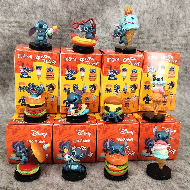 11pcs/set Disney Lilo&Stitch Hamburg Ice Cream Food Series Figures Model Toy Creative Cartoon Stitch Desktop Ornaments Model New
11pcs/set Disney Lilo&Stitch Hamburg Ice Cream Food Series Figures Model Toy Creative Cartoon Stitch Desktop Ornaments Model New