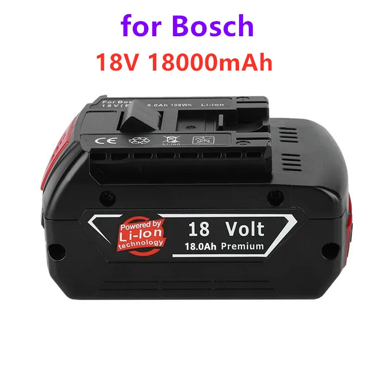 100% New Bosch 18V 18000mAh/12000mAh/10000mAh/6000mAh rechargeable lithium ion battery pack, portable backup battery, bat609
100% New Bosch 18V 18000mAh/12000mAh/10000mAh/6000mAh rechargeable lithium ion battery pack, portable backup battery, bat609