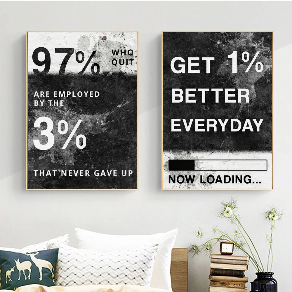 Black And White Motivational Life Quotes Office Room Decor Wall Art Pictures On The Canvas Prints Inspirational Poster Painting
Black And White Motivational Life Quotes Office Room Decor Wall Art Pictures On The Canvas Prints Inspirational Poster Painting