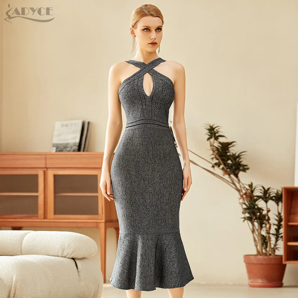 Adyce 2021 New Summer Women Gray Halter Mermaid Bodycon Bandage Dress Sexy Hollow Out Club Celebrity Runway Party Dress Vestidos
Adyce 2021 New Summer Women Gray Halter Mermaid Bodycon Bandage Dress Sexy Hollow Out Club Celebrity Runway Party Dress Vestidos