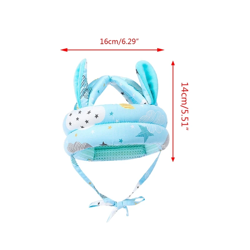 Toddler Infant Baby No Bumps Safety Helmet Hat Cartoon Animal Ears Adjustable Head Cushion Protector Bumper Bonnet Cap
Toddler Infant Baby No Bumps Safety Helmet Hat Cartoon Animal Ears Adjustable Head Cushion Protector Bumper Bonnet Cap