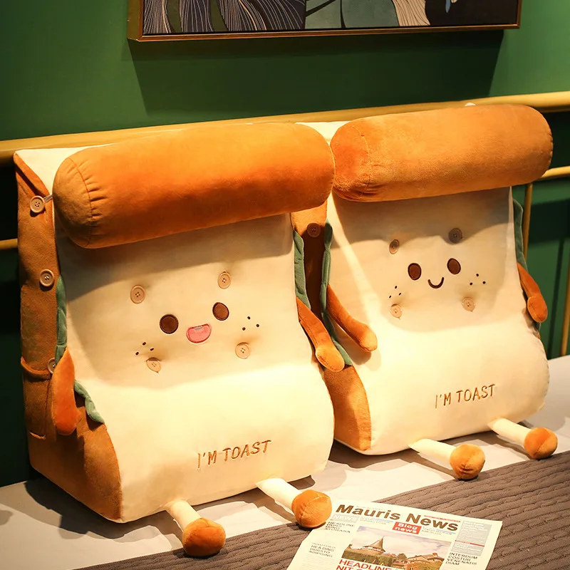 Cartoon Cute Smiling Toast Bread Cushion Removable And Washable Bedside Neck Sofa Lazy Waist Pillow Office Plush Nap Pillow Gift
Cartoon Cute Smiling Toast Bread Cushion Removable And Washable Bedside Neck Sofa Lazy Waist Pillow Office Plush Nap Pillow Gift