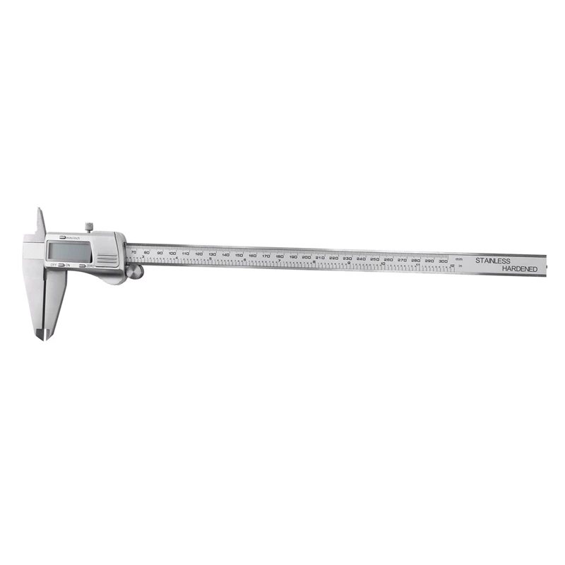 11.8Inch 300mm Industrial Grade Digital Calipers Stainless Steel Electronic Digital Vernier Caliper Micrometer
11.8Inch 300mm Industrial Grade Digital Calipers Stainless Steel Electronic Digital Vernier Caliper Micrometer