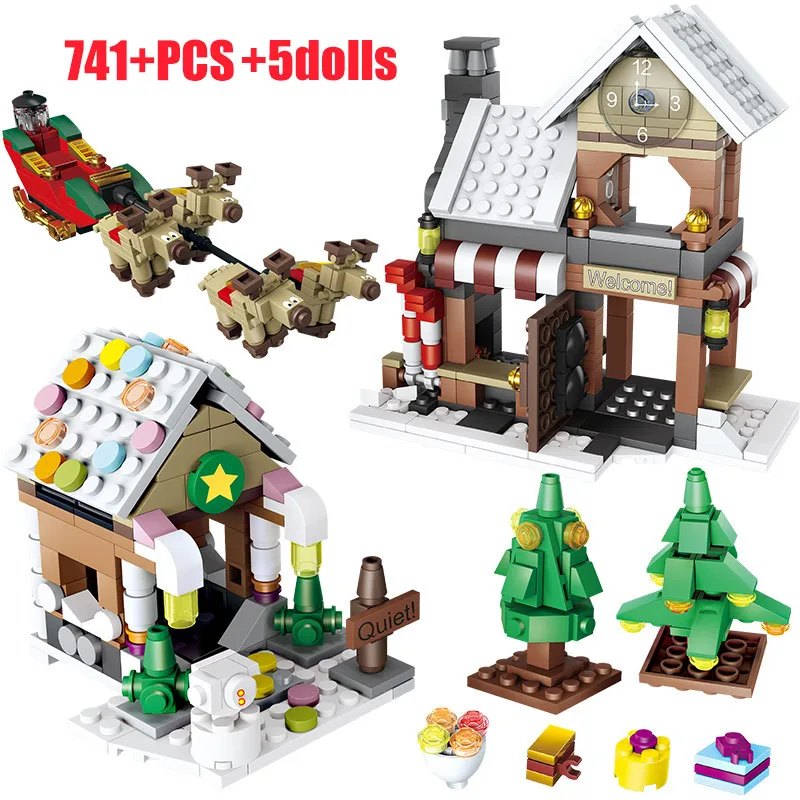 New Christmas Elk Building Blocks Rotating Christmas Tree Music Box Blocks Assembly Construction Set Brick Educational Toys Gift
New Christmas Elk Building Blocks Rotating Christmas Tree Music Box Blocks Assembly Construction Set Brick Educational Toys Gift