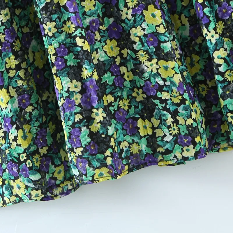 Alldoke Spring Summer Floral Print Long Sleeve Dress Women Vintage Stand Neck Puff Sleeve Ruffles Mini Dresses Femme Vestidos
Alldoke Spring Summer Floral Print Long Sleeve Dress Women Vintage Stand Neck Puff Sleeve Ruffles Mini Dresses Femme Vestidos