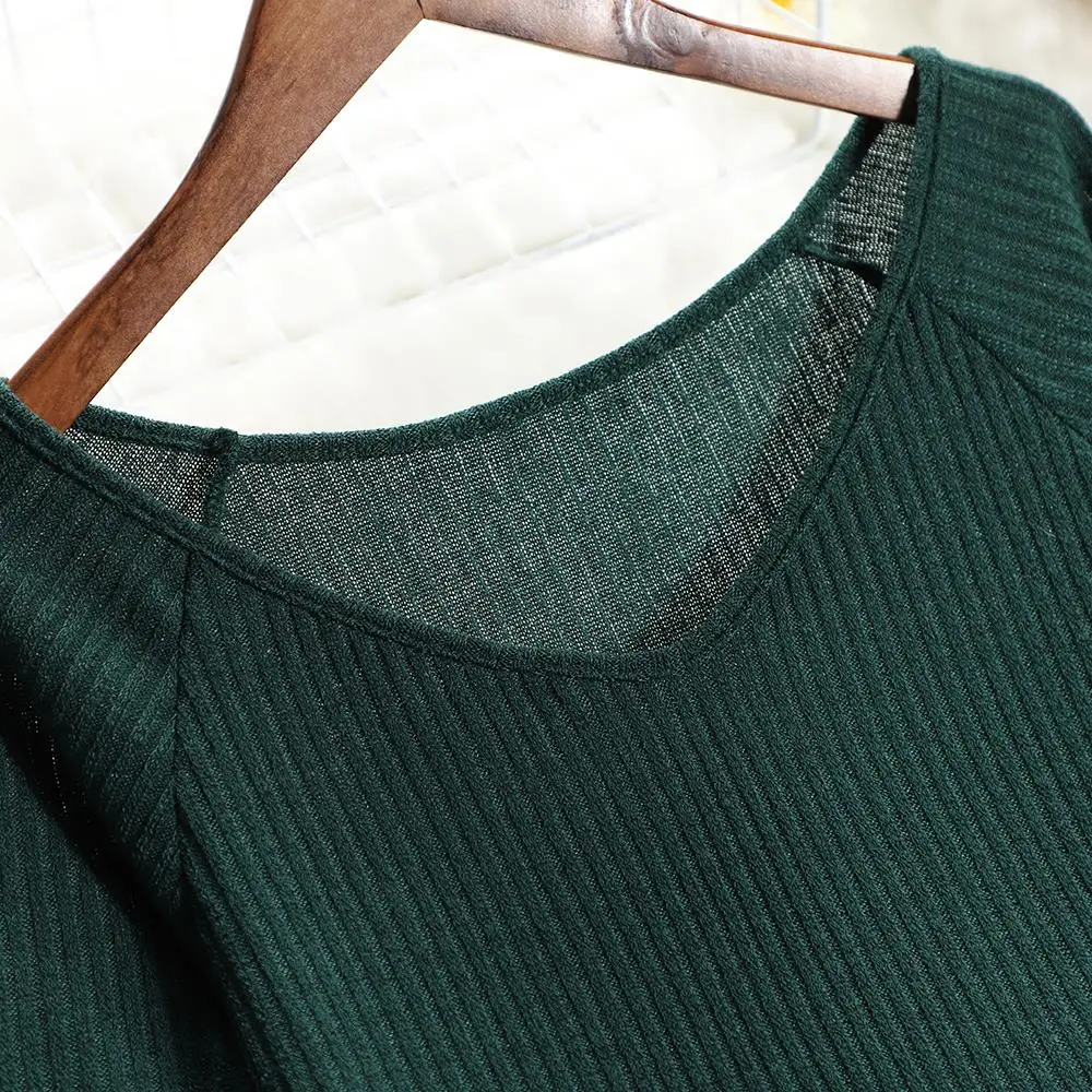 Sexy Knitted Ribbed Women's Midi Dress Off Shoulder Long Sleeve Split Solid Female Party Dresses Fashion Casual Vestidos Autumn
Sexy Knitted Ribbed Women's Midi Dress Off Shoulder Long Sleeve Split Solid Female Party Dresses Fashion Casual Vestidos Autumn