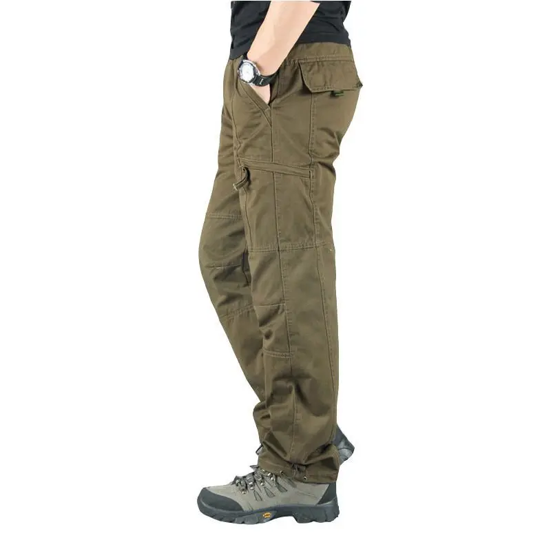 Men's Wear Multiple pockets Military Men's pants Large Loose Straight Casual pants
Men's Wear Multiple pockets Military Men's pants Large Loose Straight Casual pants